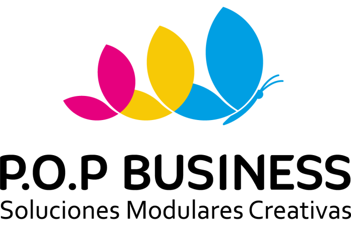 Logo pop business bg